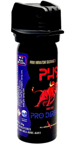 PEPPER SPRAY PHS PRO Direct MC 1,33% (MK-3) NONFLAMMABLE - Pepper Sprays - PHS
